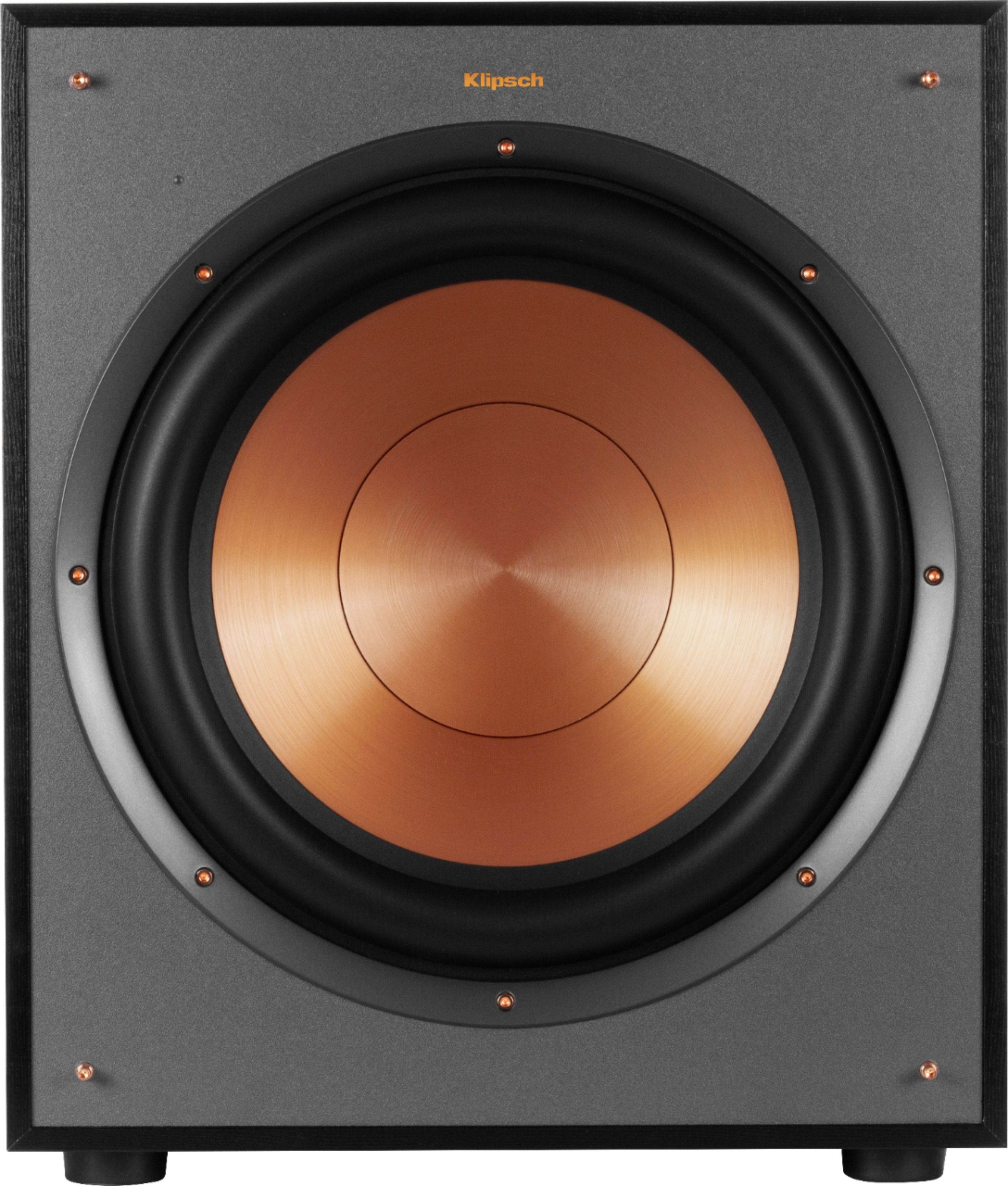 Klipsch - Reference Series 12" 400W Powered Subwoofer - Black (R-120SW)