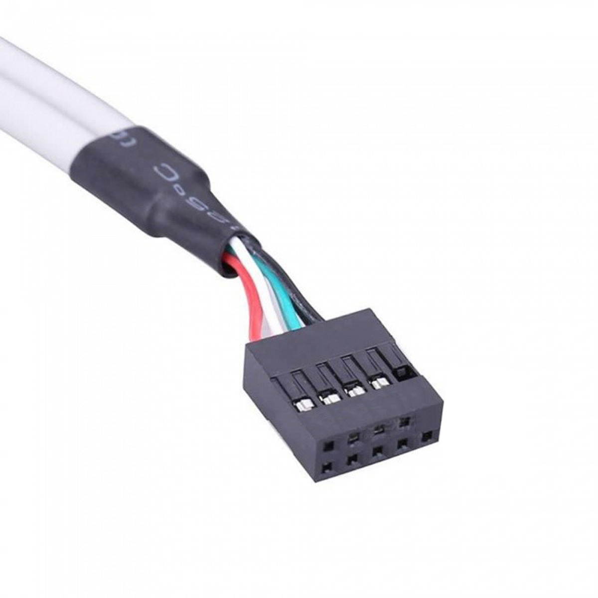 CY PCI USB 2.0 A type Female Screw to Motherboard 9p header cable with bracket U2-142