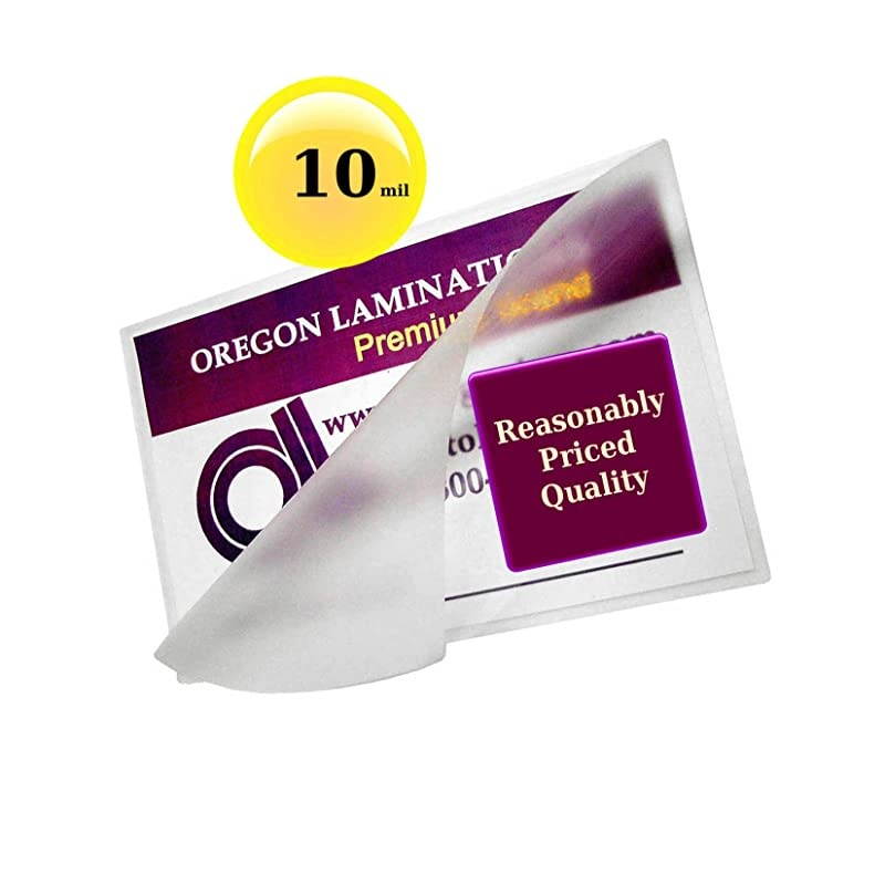 Mil 6 x 9 Hot Laminating Pouches [Pack of 50] Clear