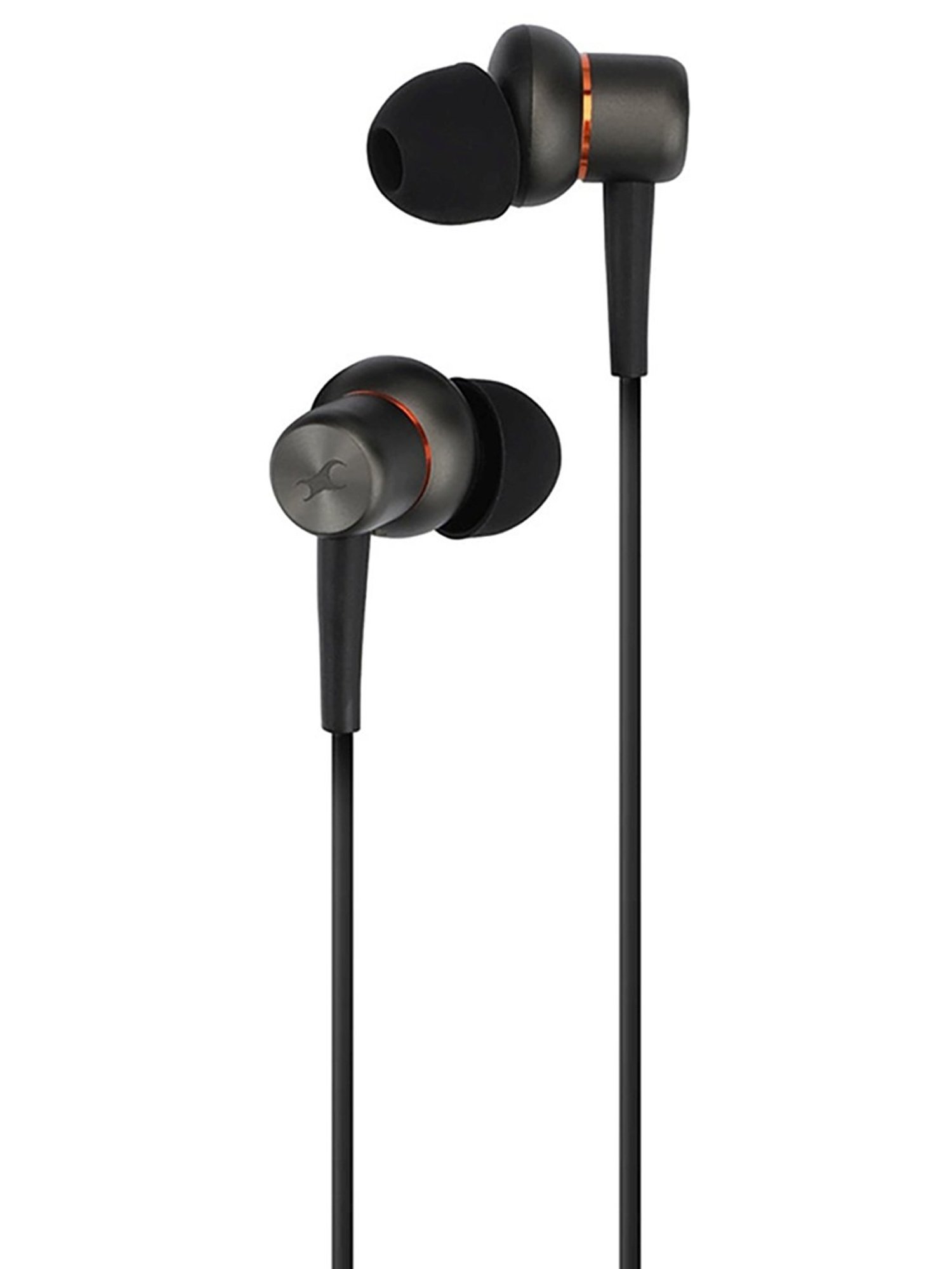 Fastrack Reflex Tunes FB2 FB2BKB01 Wireless Bluetooth Neckband with Mic (Black and Orange)