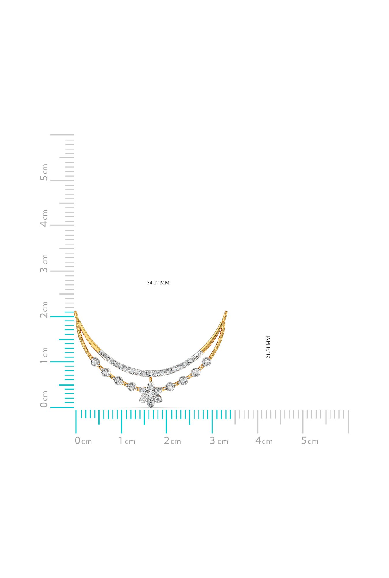 Waman Hari Pethe Jewellers 18k Gold & Diamond Mangalsutra for Women