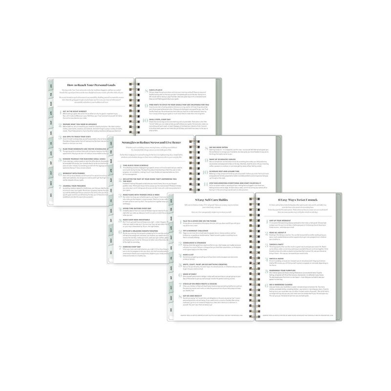 2021 The Everygirl Planner 5" x 8" Plastic Weekly/Monthly Wirebound Wyatt - Blue Sky