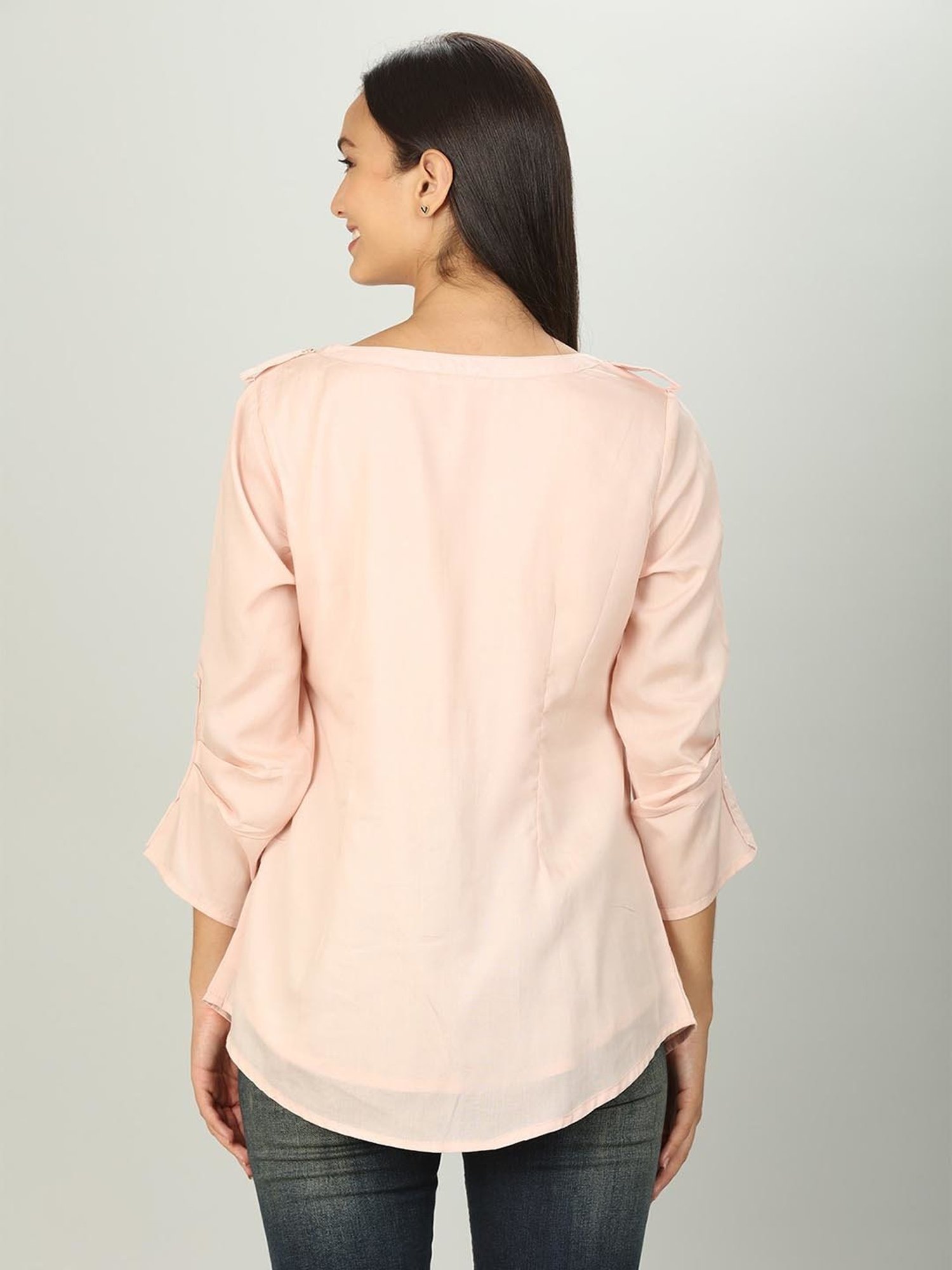 Mustard Pink Regular Fit Shirt