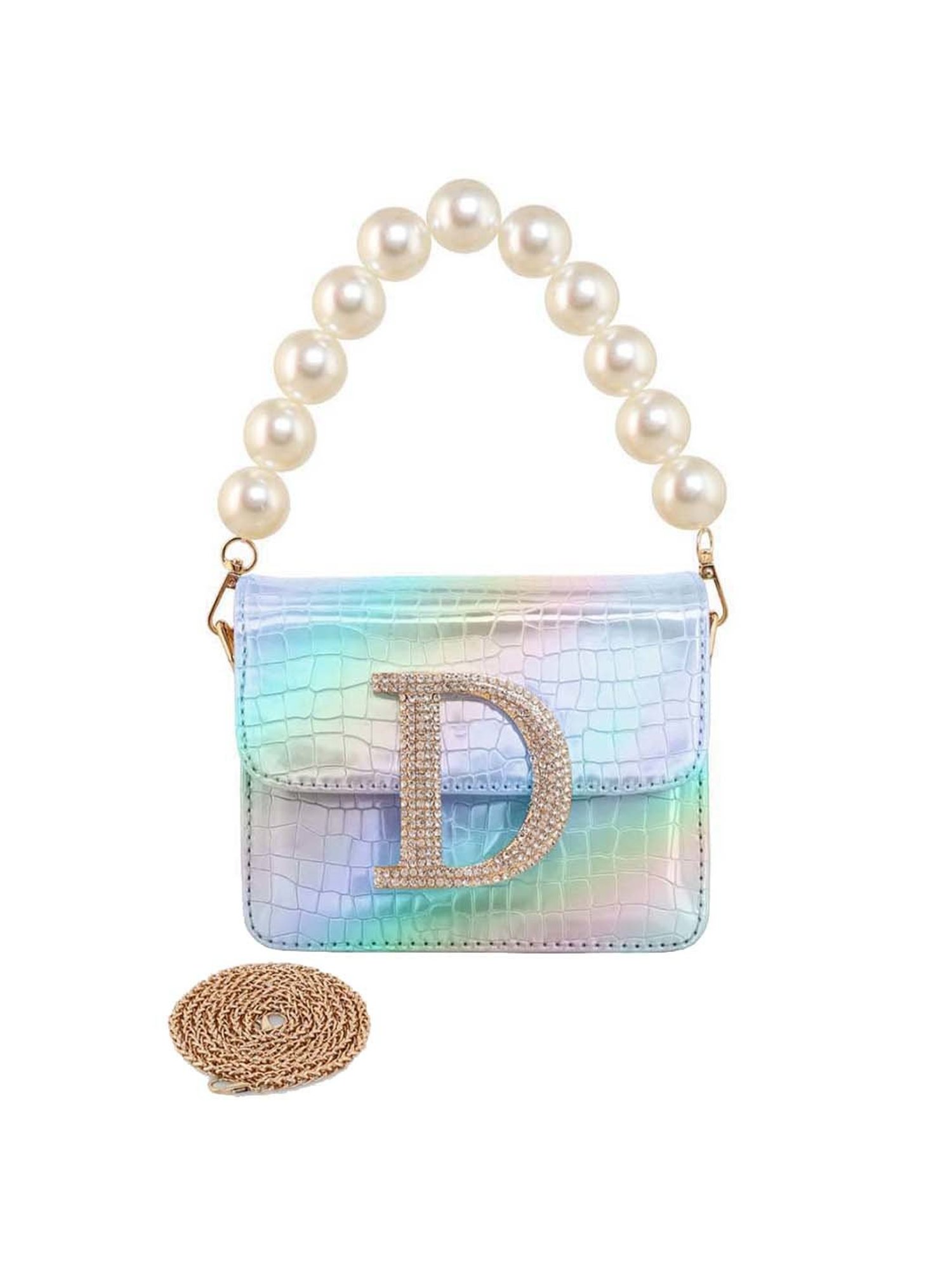 Esbeda Multicolor Textured Small Sling Handbag