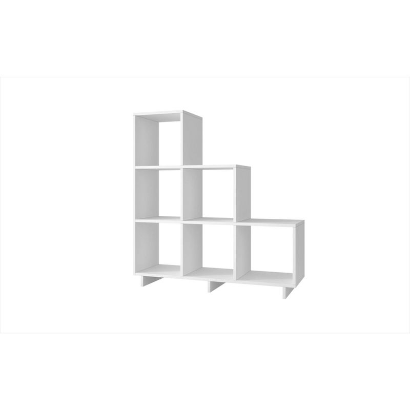 Set of 2 38.58" Cascavel Stair Cubby White - Manhattan Comfort