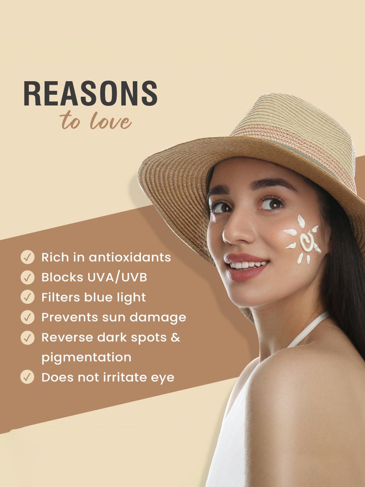 Glamveda Glutathione Sunscreen SPF 50 Pa+++ - 50 gm