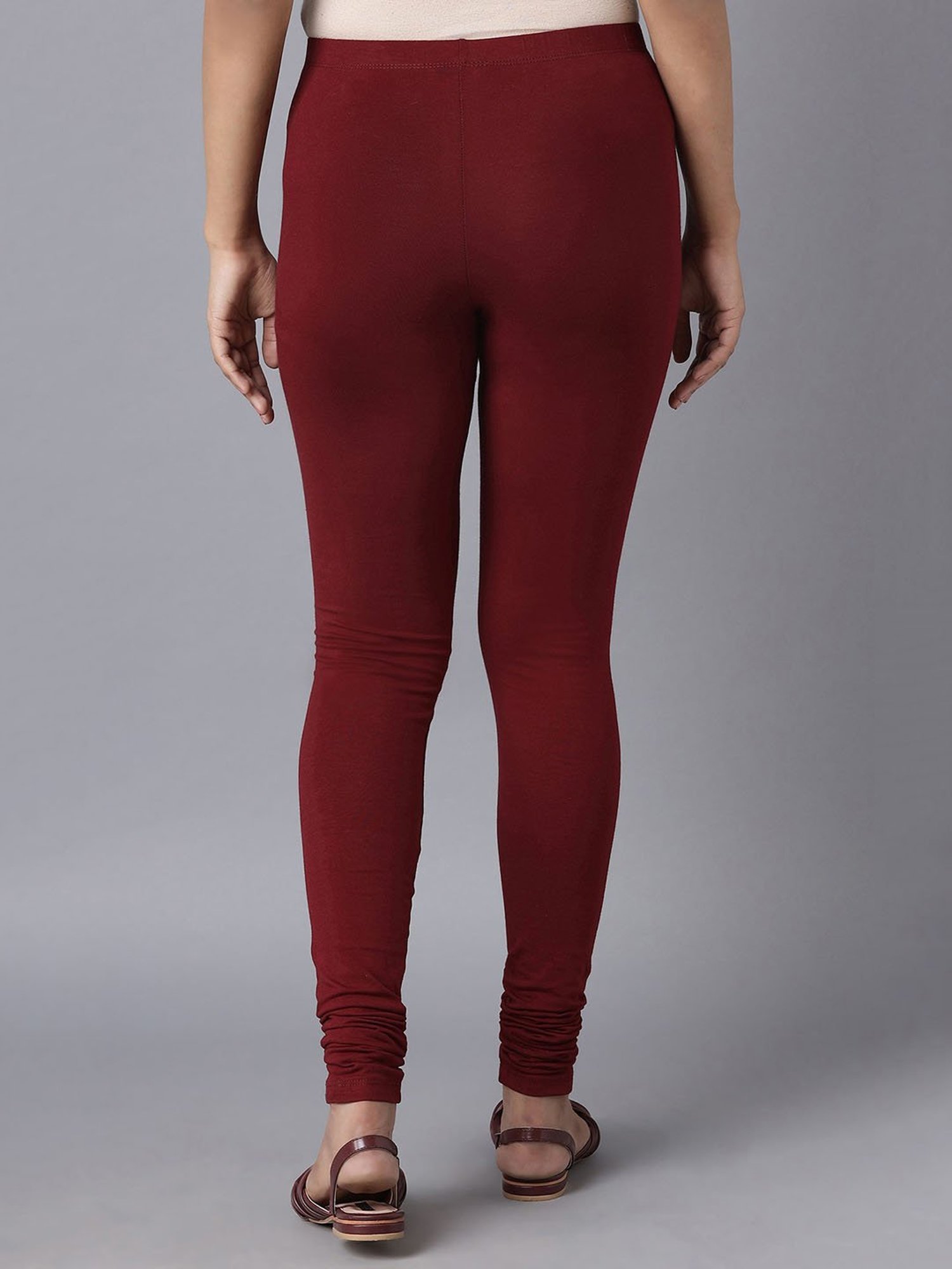Elleven Maroon Leggings