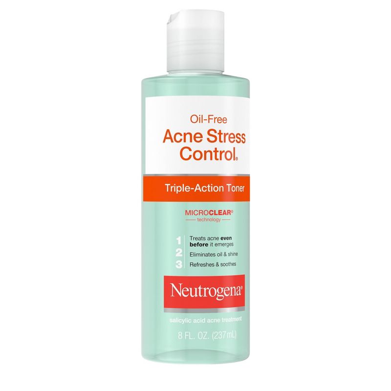 Neutrogena Oil-Free Acne Stress Control Triple-Action Toner - 8 fl oz