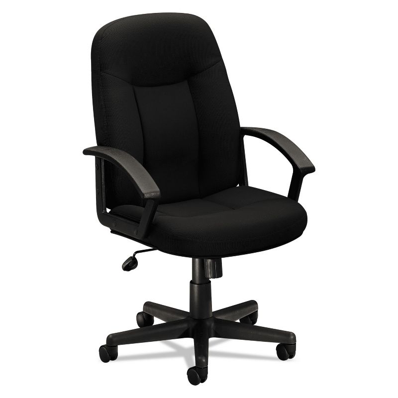 Basyx VL601 Series Executive High-Back Swivel/Tilt Chair Black VL601VA10