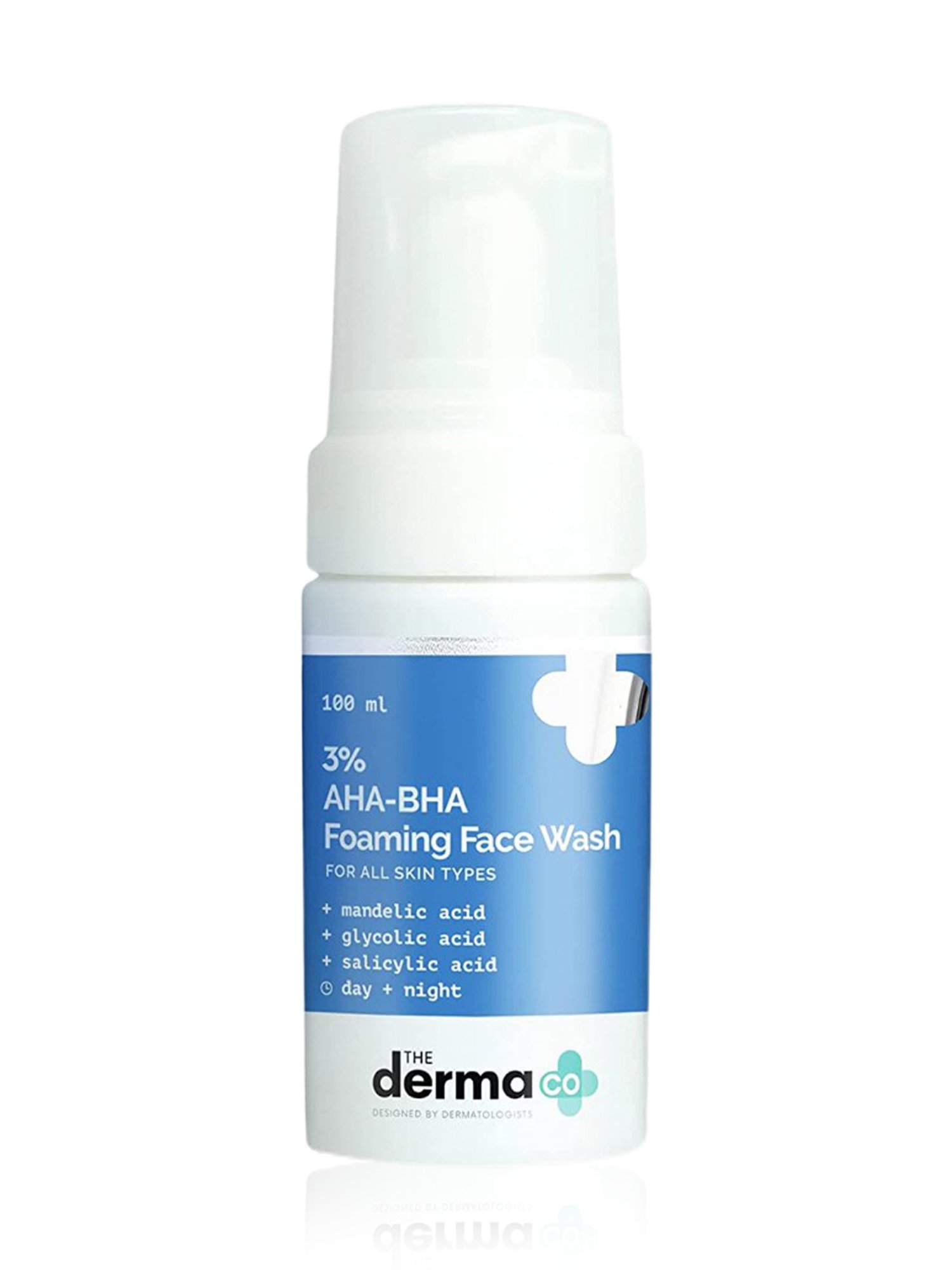 The Derma Co 3% AHA-BHA Foaming Face Wash - 100 ml