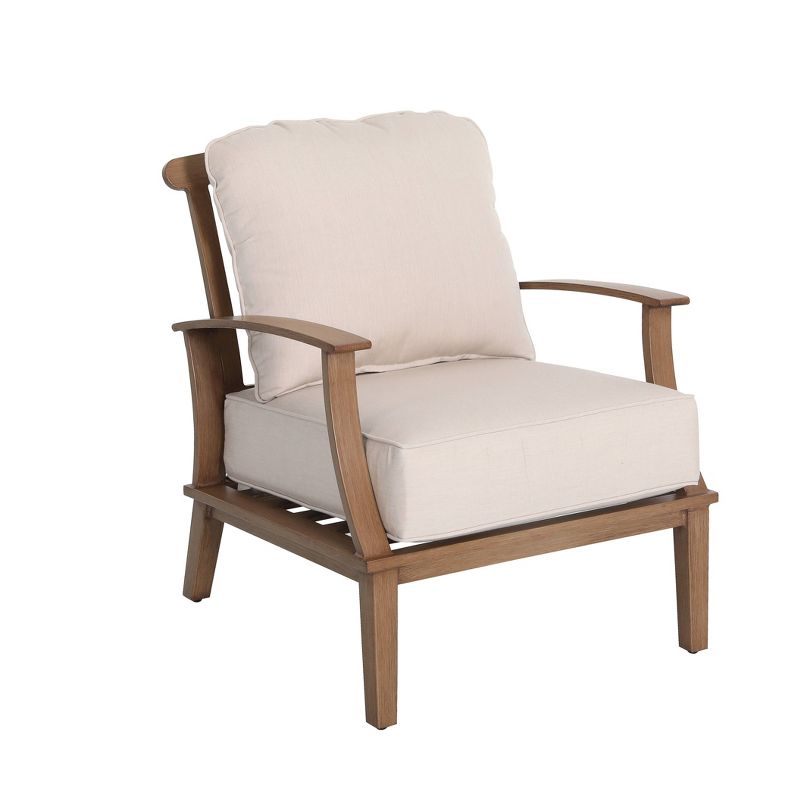 4pc Outdoor Aluminum Sofa Set Natural - Nuu Garden