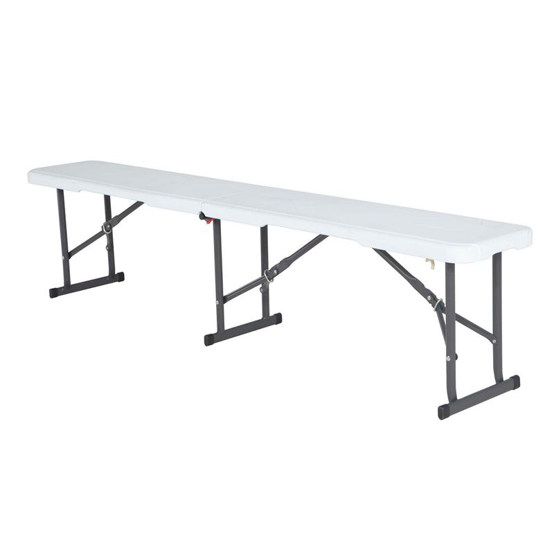Folding Bench White Granite - Lifetime