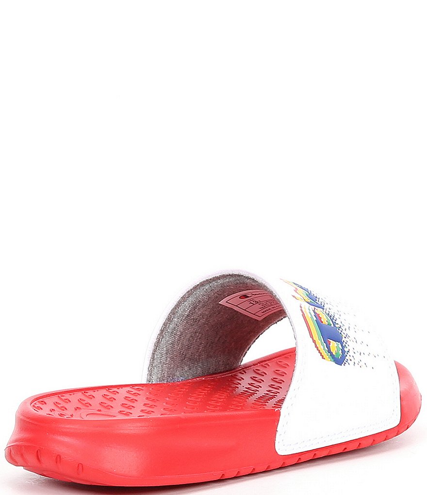 Champion Girl's Super Slide Flurry Logo Detail Sandals (Youth)
