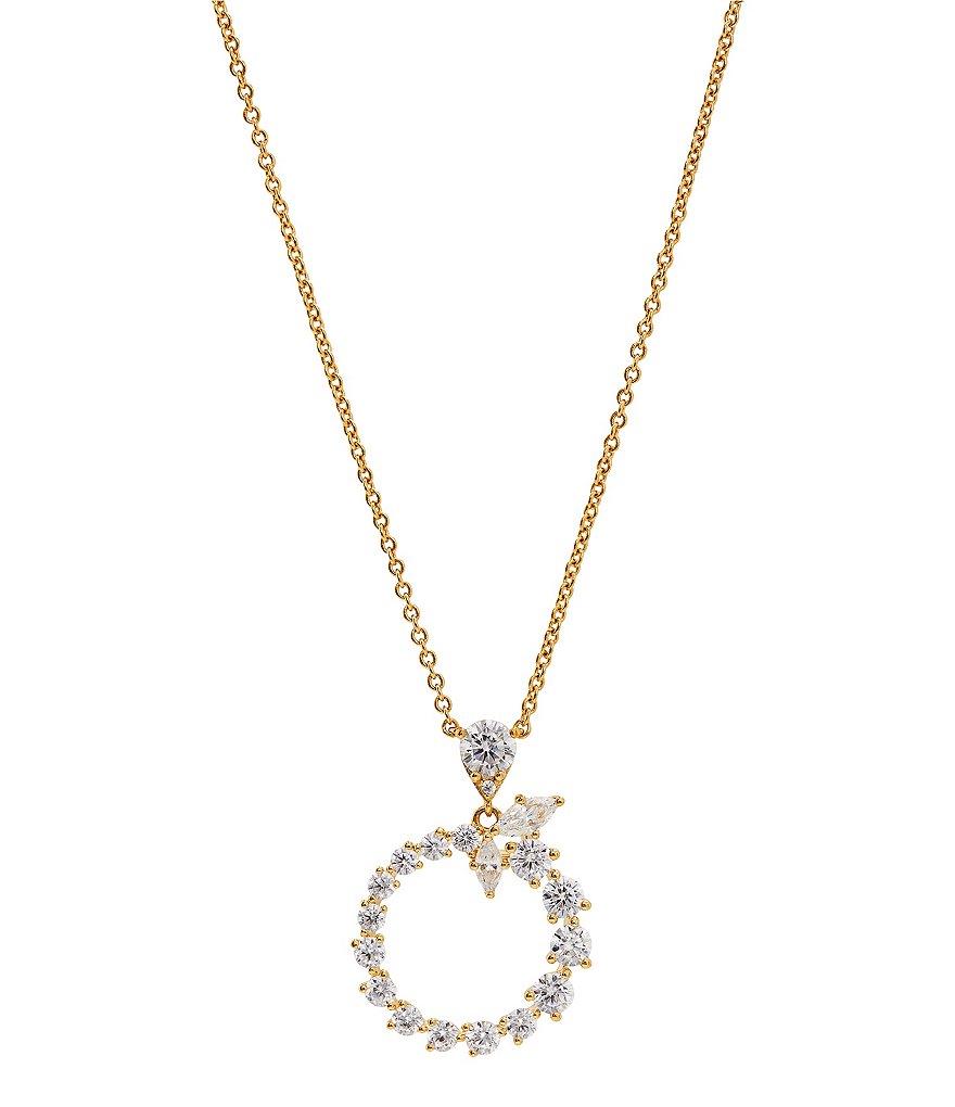 Nadri Leah Cluster Pendant Necklace
