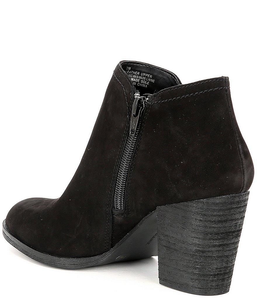 Alex Marie Gleneva Suede Chelsea Block Heel Booties
