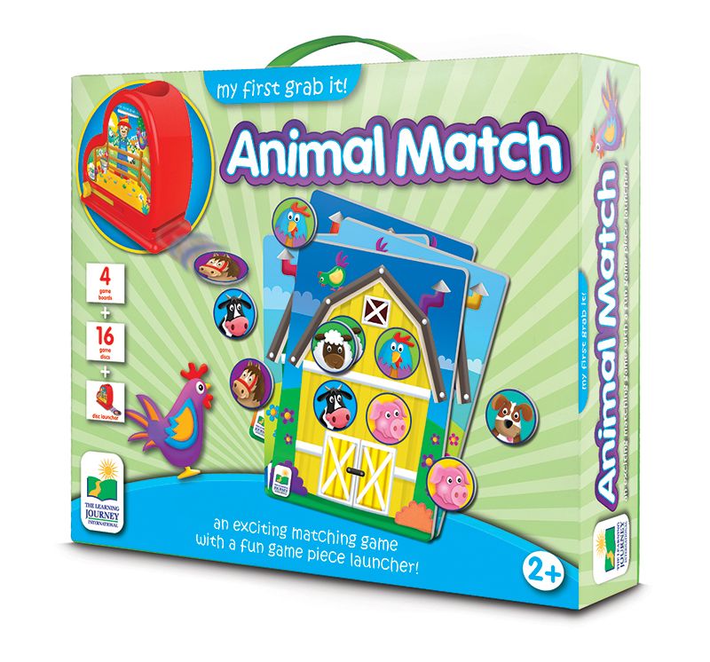 The Learning Journey My First Grab It! - Animal Match