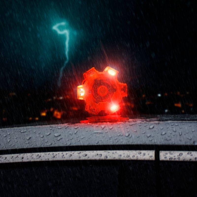 Michelin High Visibility LED Road Flare Yellow