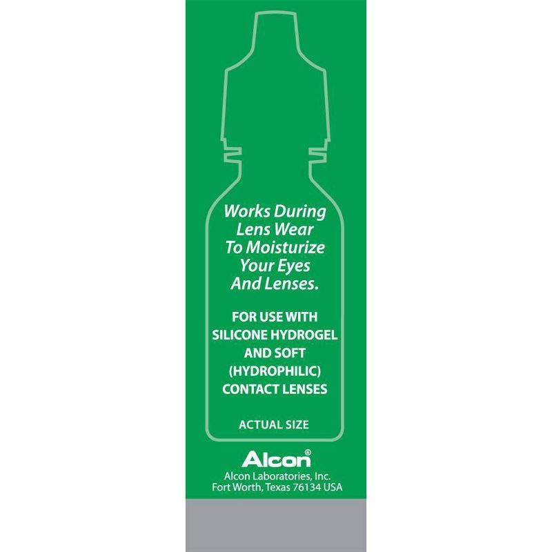 Opti-Free Pure Moist Rewetting Drops - 0.4 fl oz