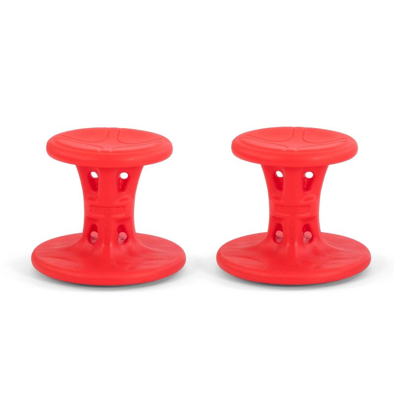 12" Set of 2 Preschool Wiggle Chair - Simplay3