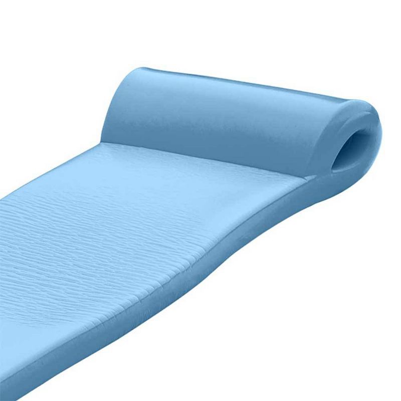 TRC Recreation Super Soft Ultra Sunsation 72" Pool Float Lounger, Metallic Blue