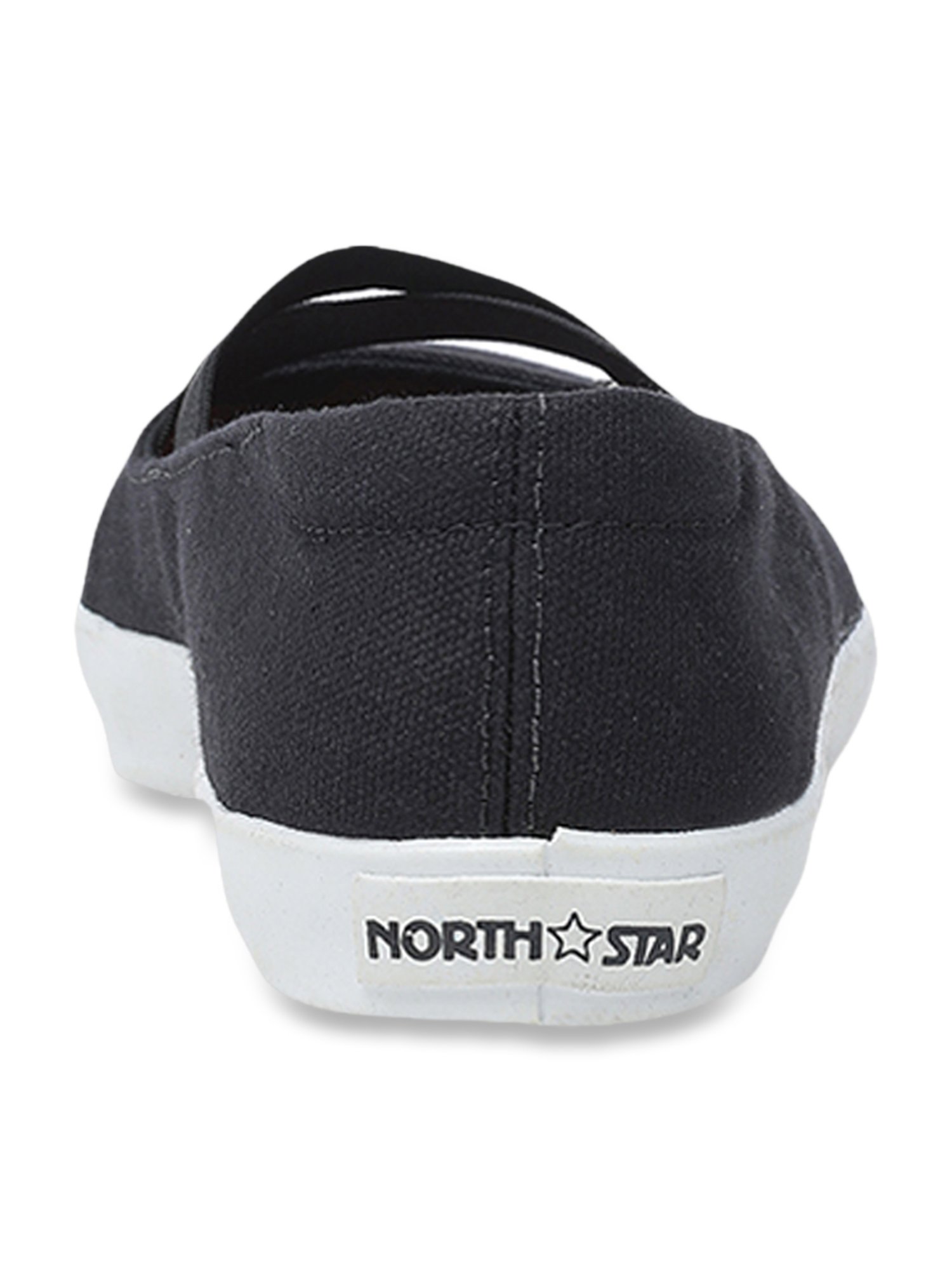 North Star by Bata Women's Black Flat Ballets