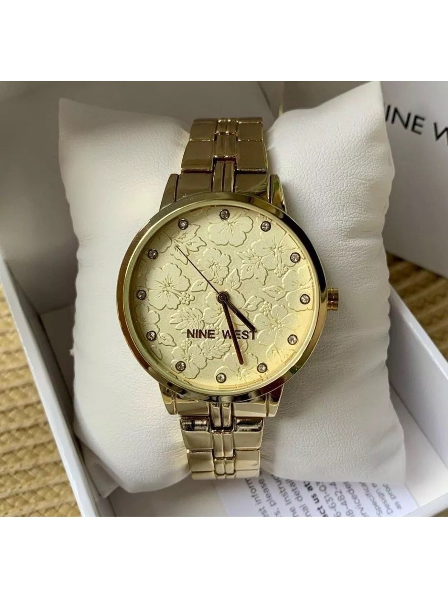 Nine West NW-2646CHGB Analog Watch for Women