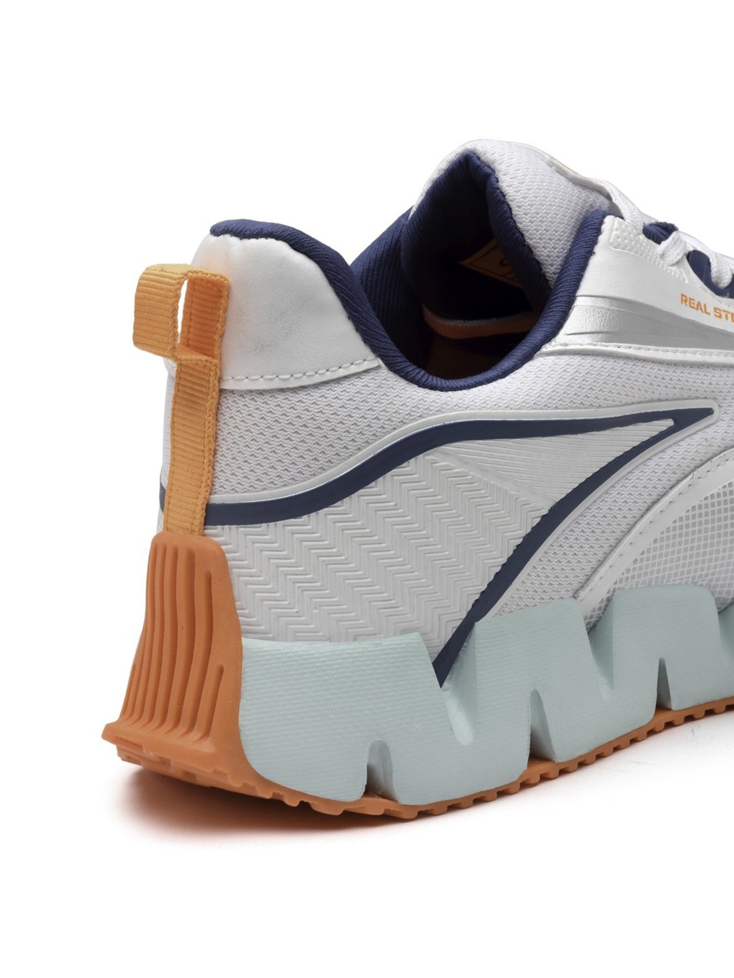 Asian Men's White Running Shoes