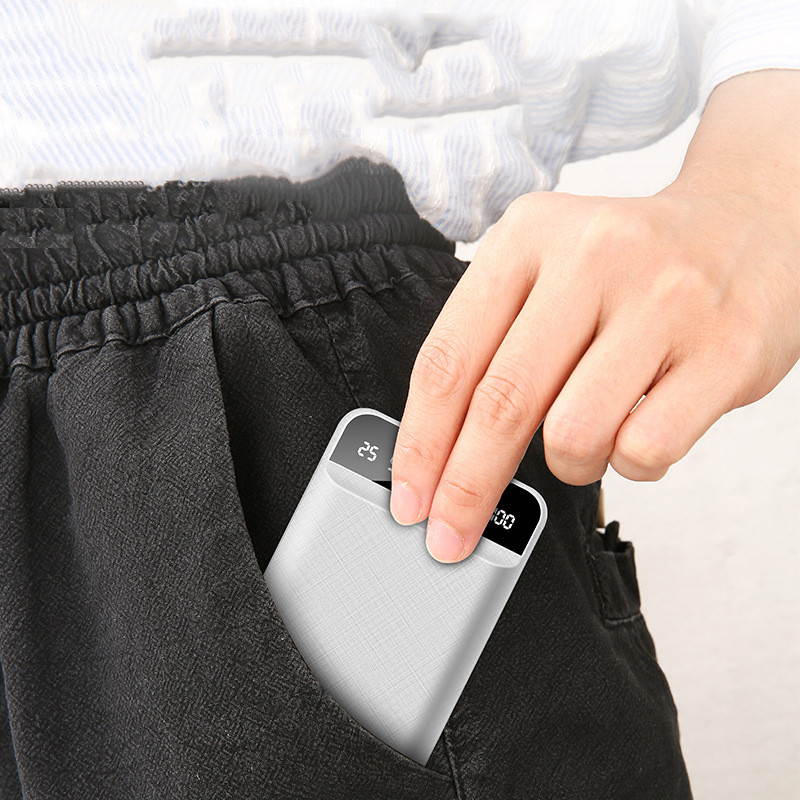 6,000mAh Power Bank Dual USB Output Portable Charger Powerbank Mini Charging Power Bank Travel External Mobile Battery Pack