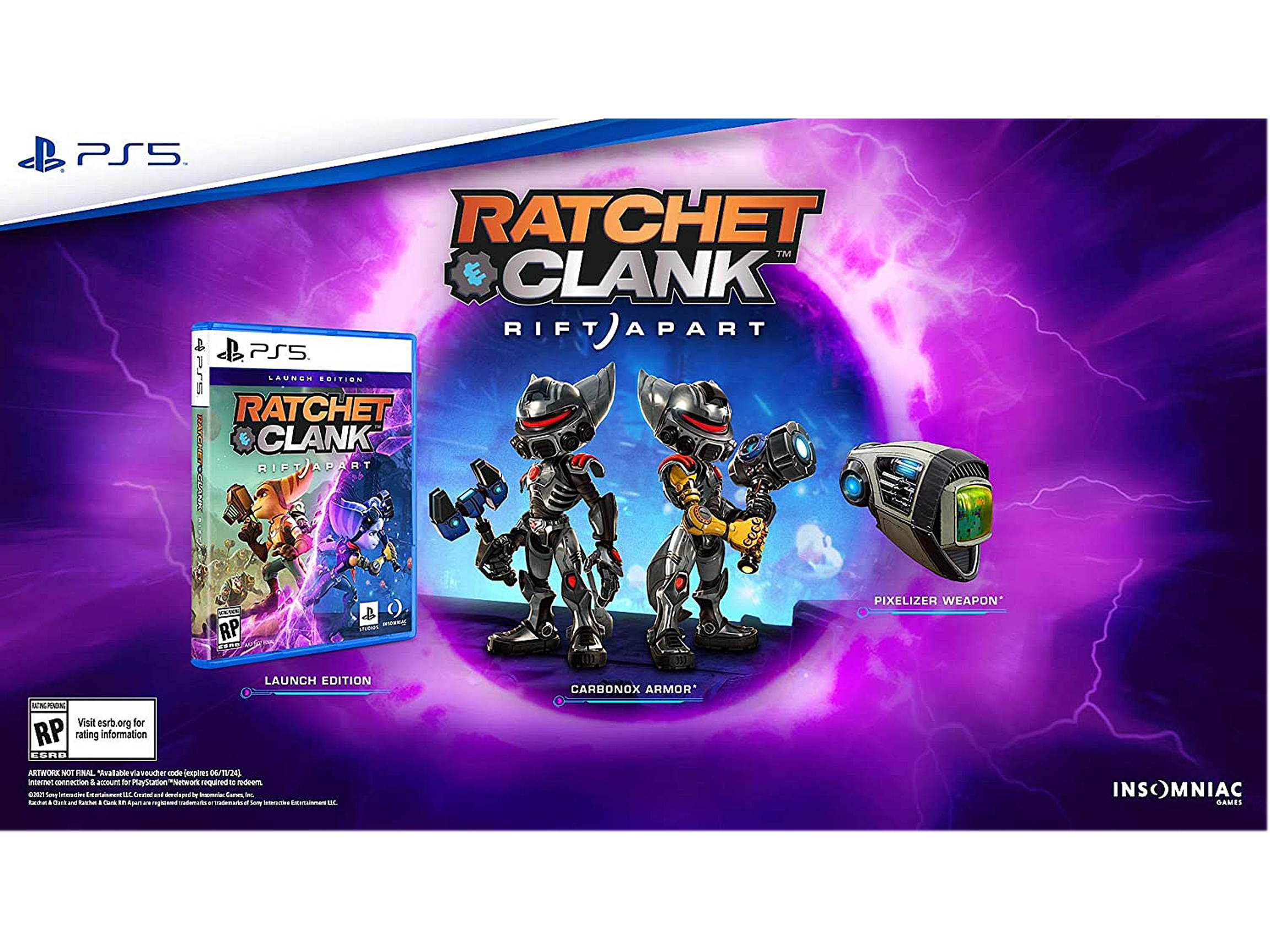 Ratchet & Clank: Rift Apart Launch Edition - PS5 Video Games