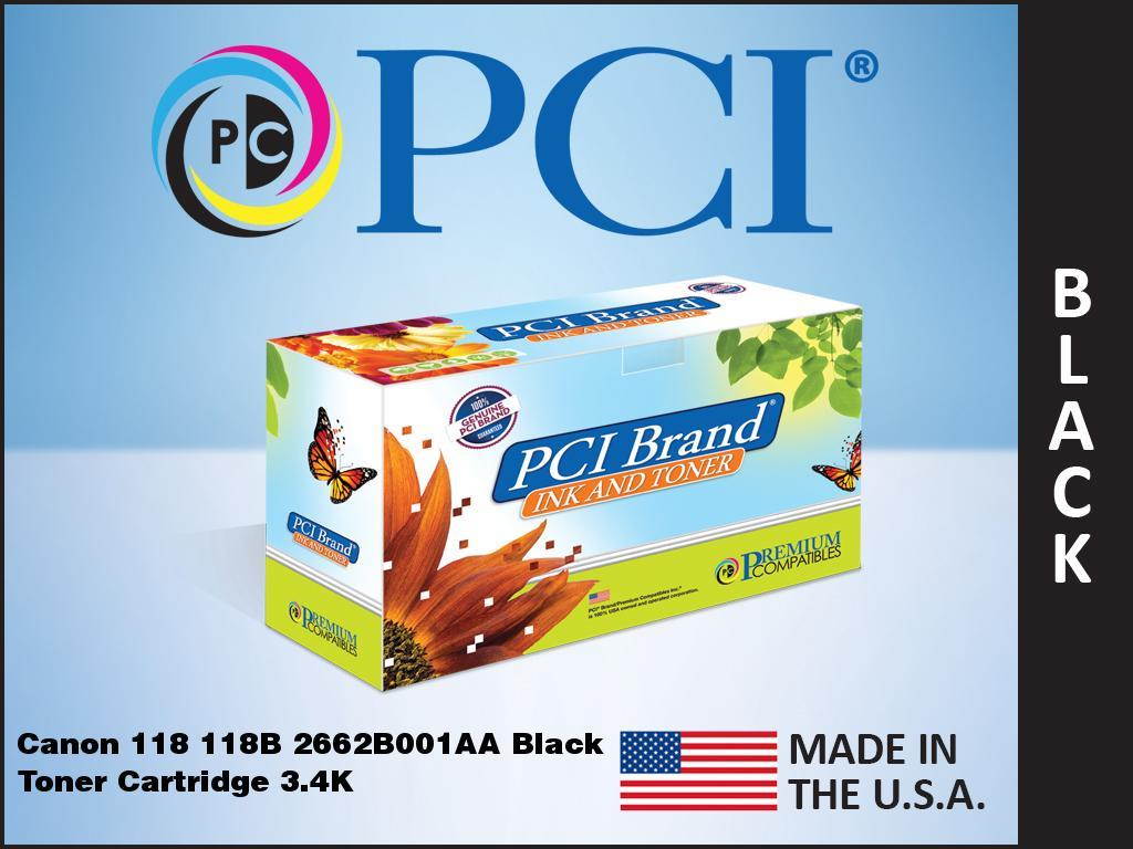 Premium Compatibles 2662B001AA-PCI Black Canon 118 Toner Cartridge