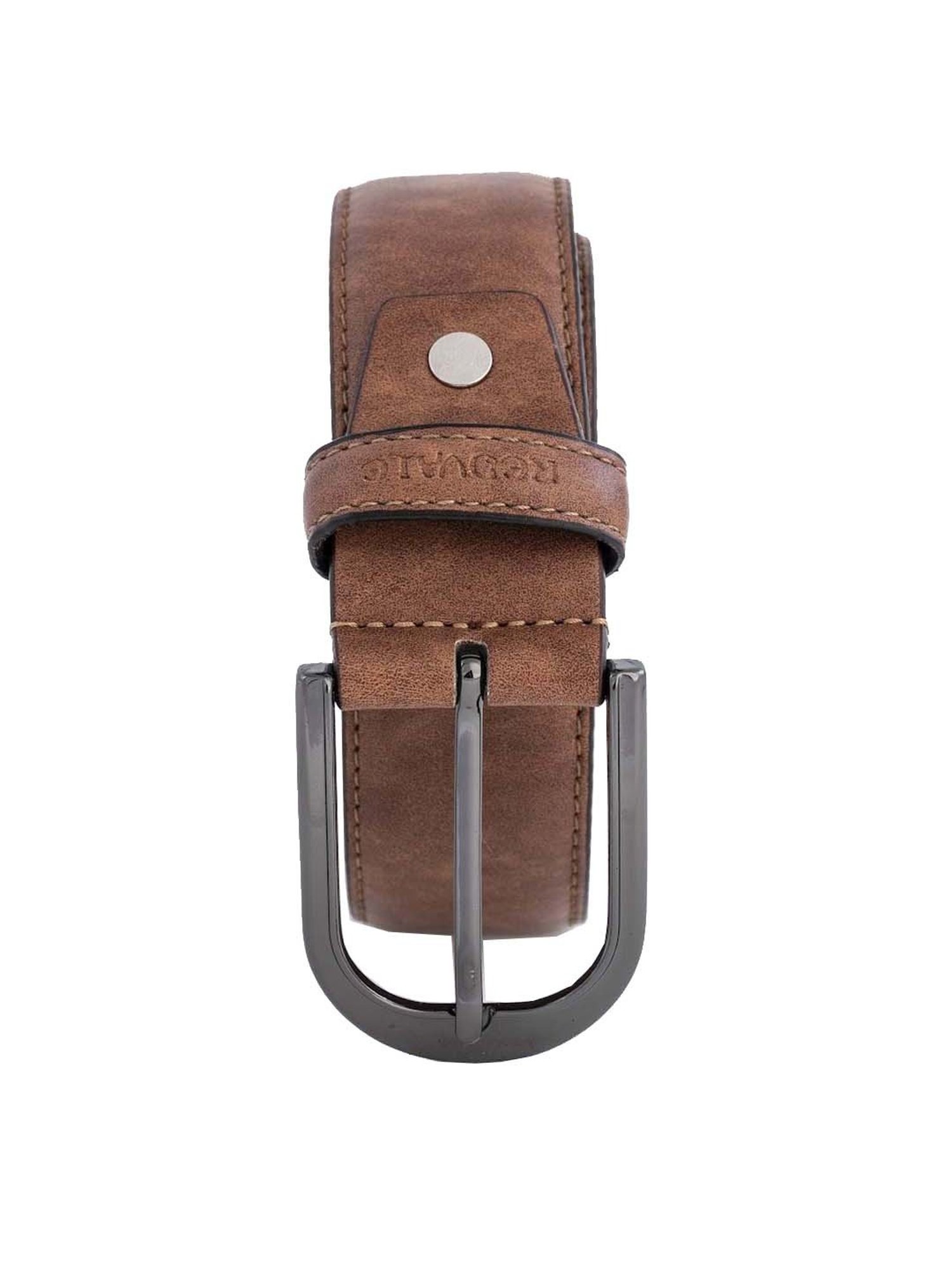 REDVALE Tan Waist Belt for Men