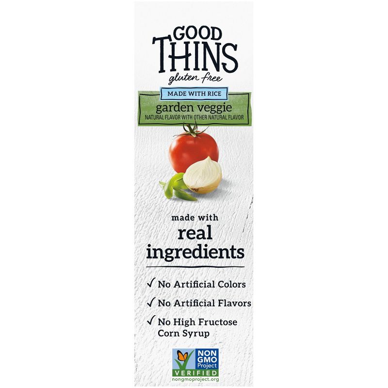 Good Thins: The Rice One - Veggie Blend Crackers - 3.5oz