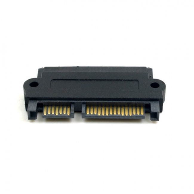 Cablecc  SFF-8482 SAS 22 Pin to 7 Pin + 15 Pin SATA Hard Disk Drive Raid Adapter with 15 Pin Power Port
