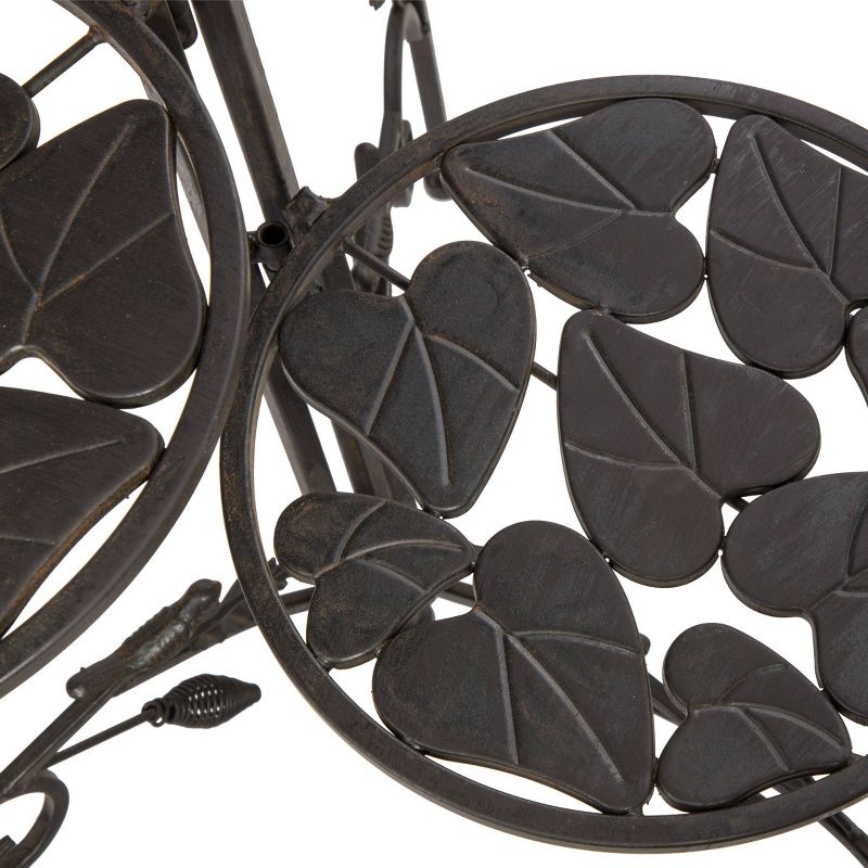 23" 3-Tier Iron Plant Stand - Alpine Corporation