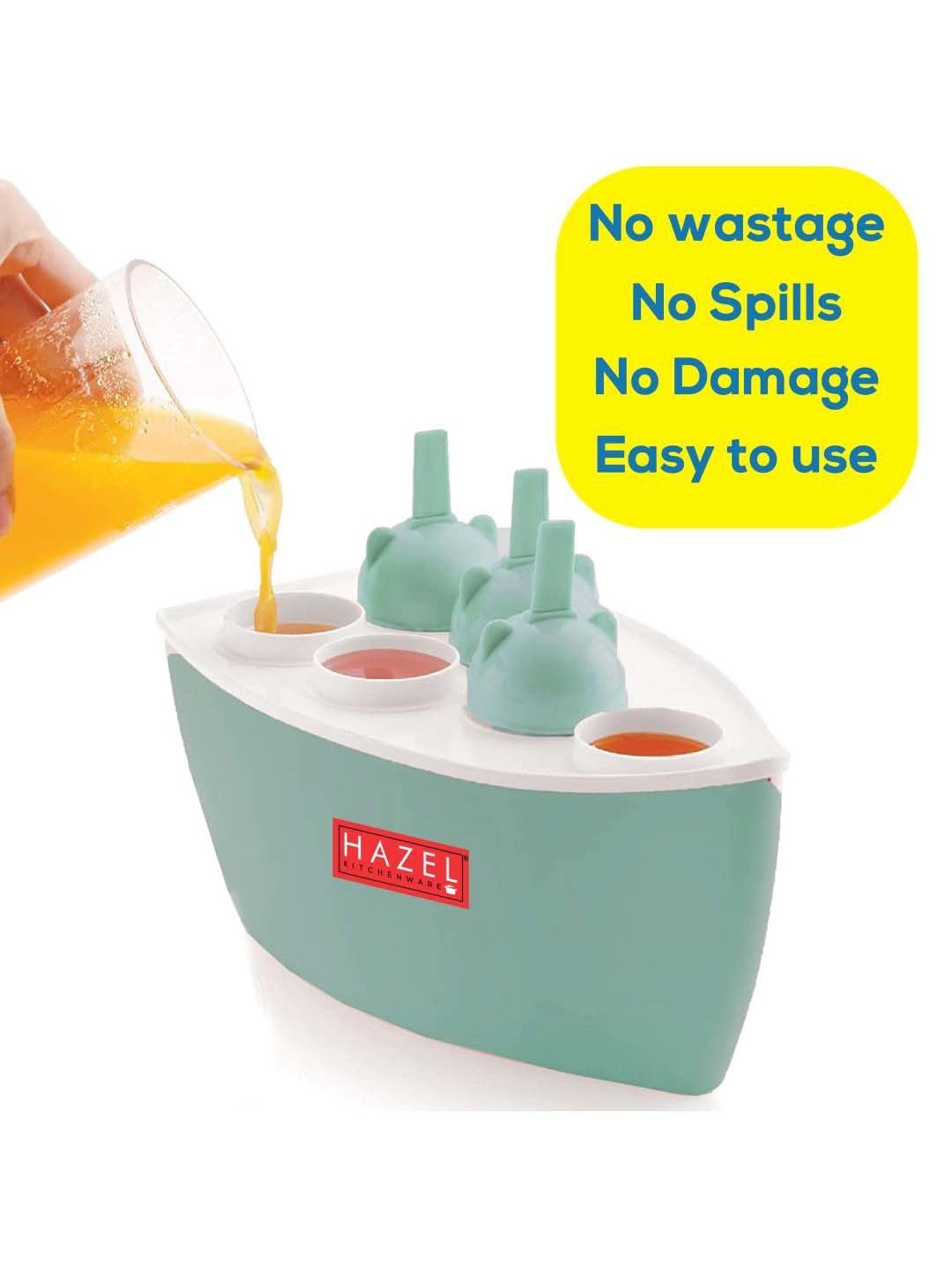 Zoku Multicolor Plastic Shark Ice Pop Mold (0.082 L)