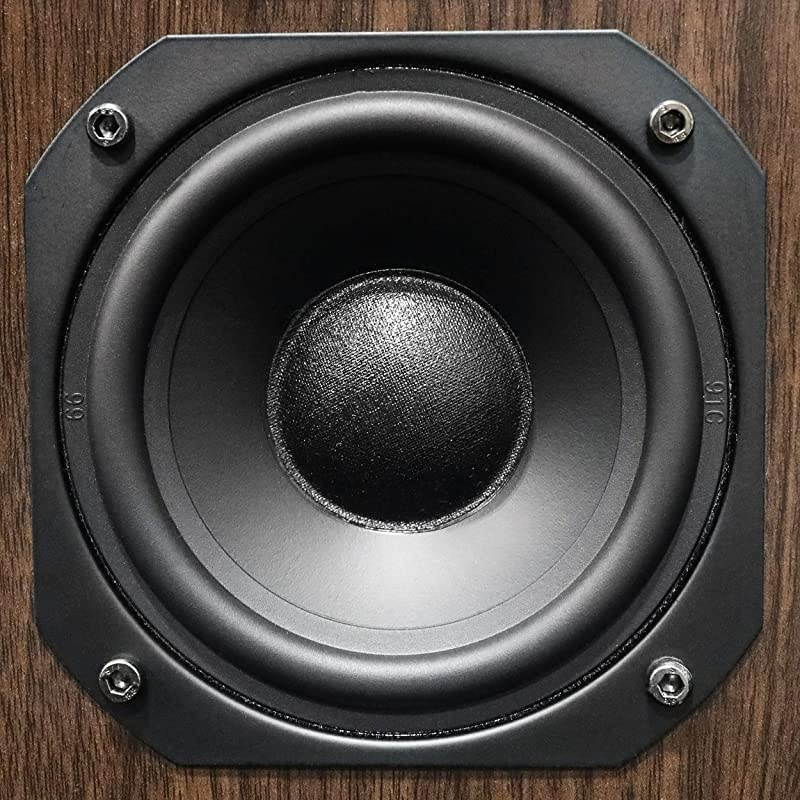 SXBP2W Home Theater Bipolar Surround Sound Speakers Natural Walnut