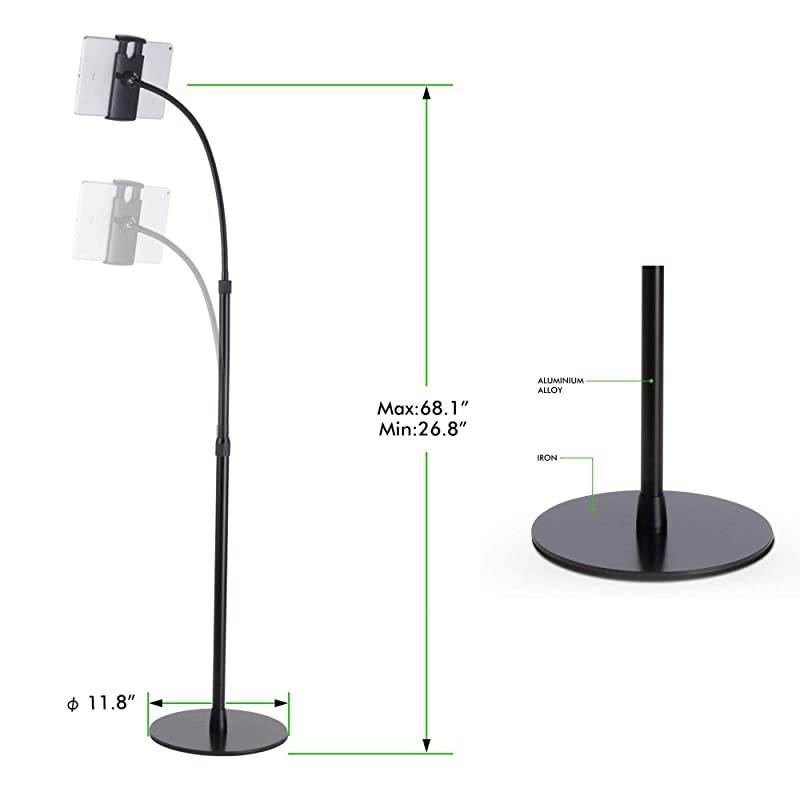 Smart Phone and Tablet Stand - Foldable Vertical and Horizontal Mount for iPhone / iPad / Samsung Galaxy / HTC One and all Mobile Phones Blue