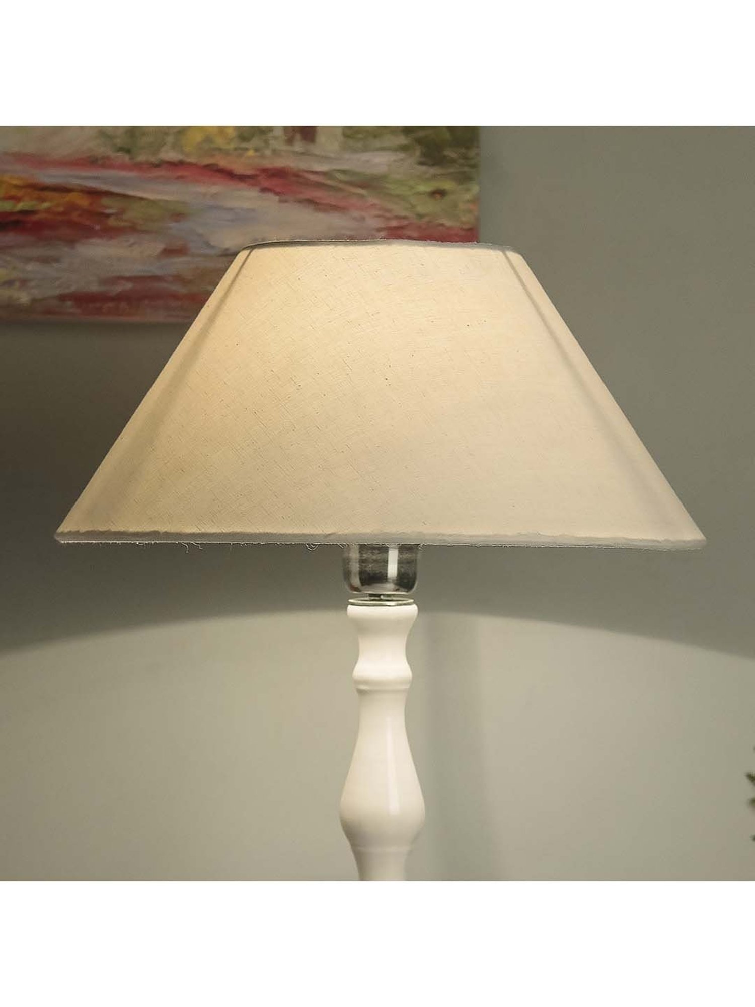Large Rectangle Natural Lampshade Linen - Project 62™