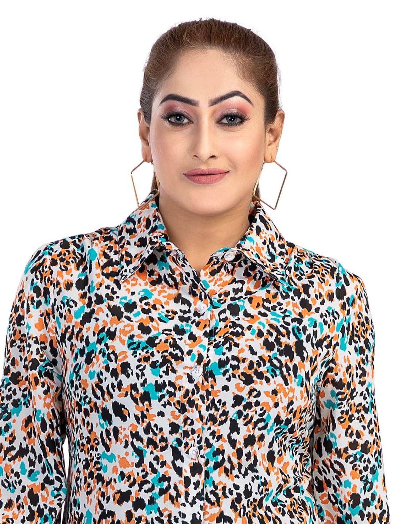 Nino Bambino Multicolor Printed Long Shirt