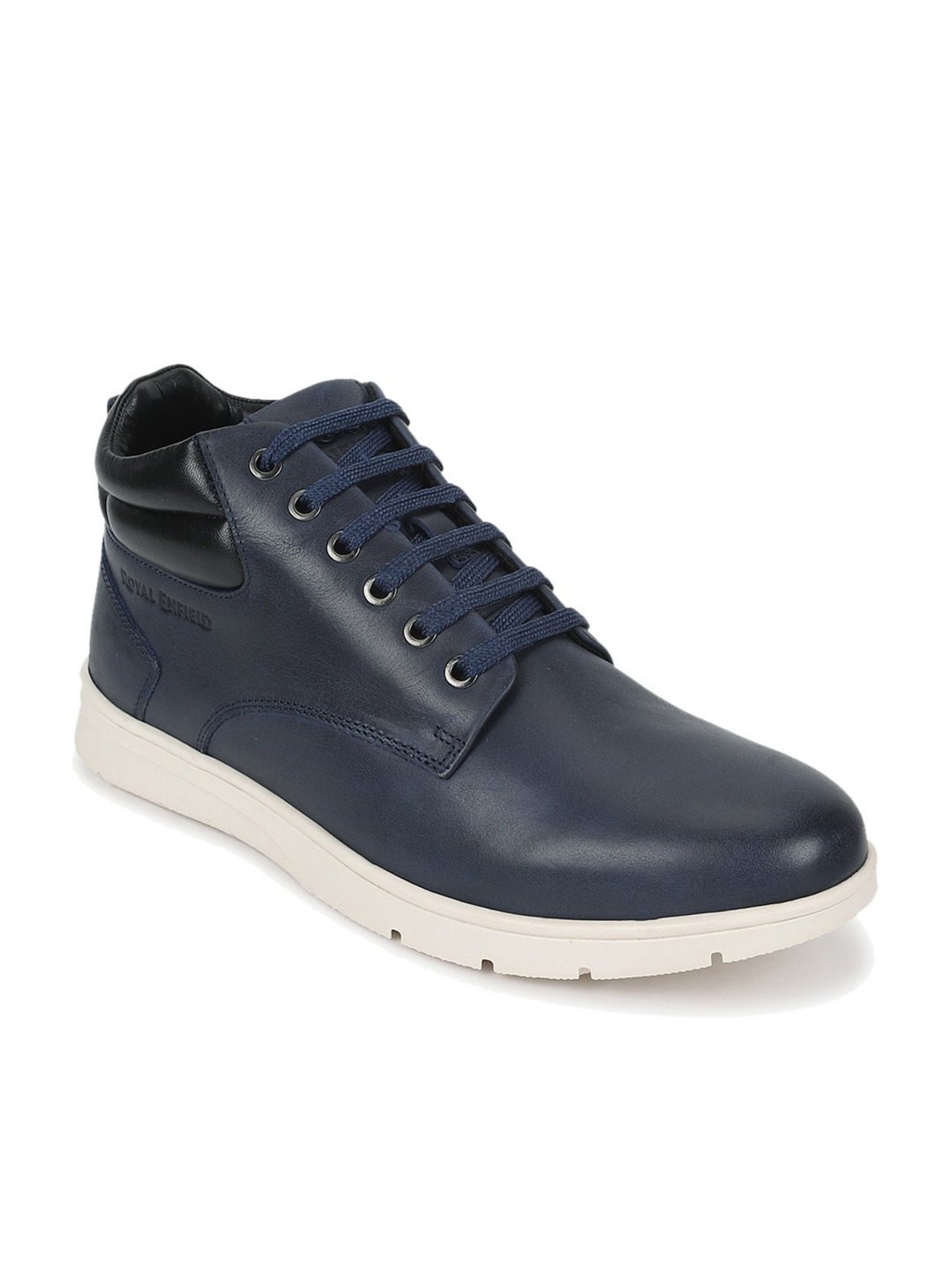 Royal Enfield Men's CLASIC Navy Casual Sneakers