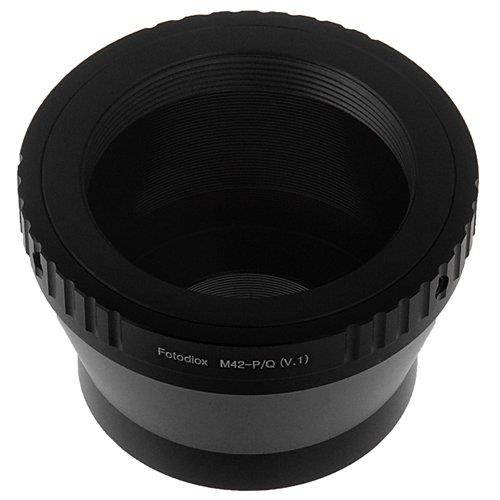 Fotodiox Lens Mount Adapter - M42 Type 1 Screw Mount SLR Lens to Pentax Q (PQ) Mount Mirrorless Camera Body