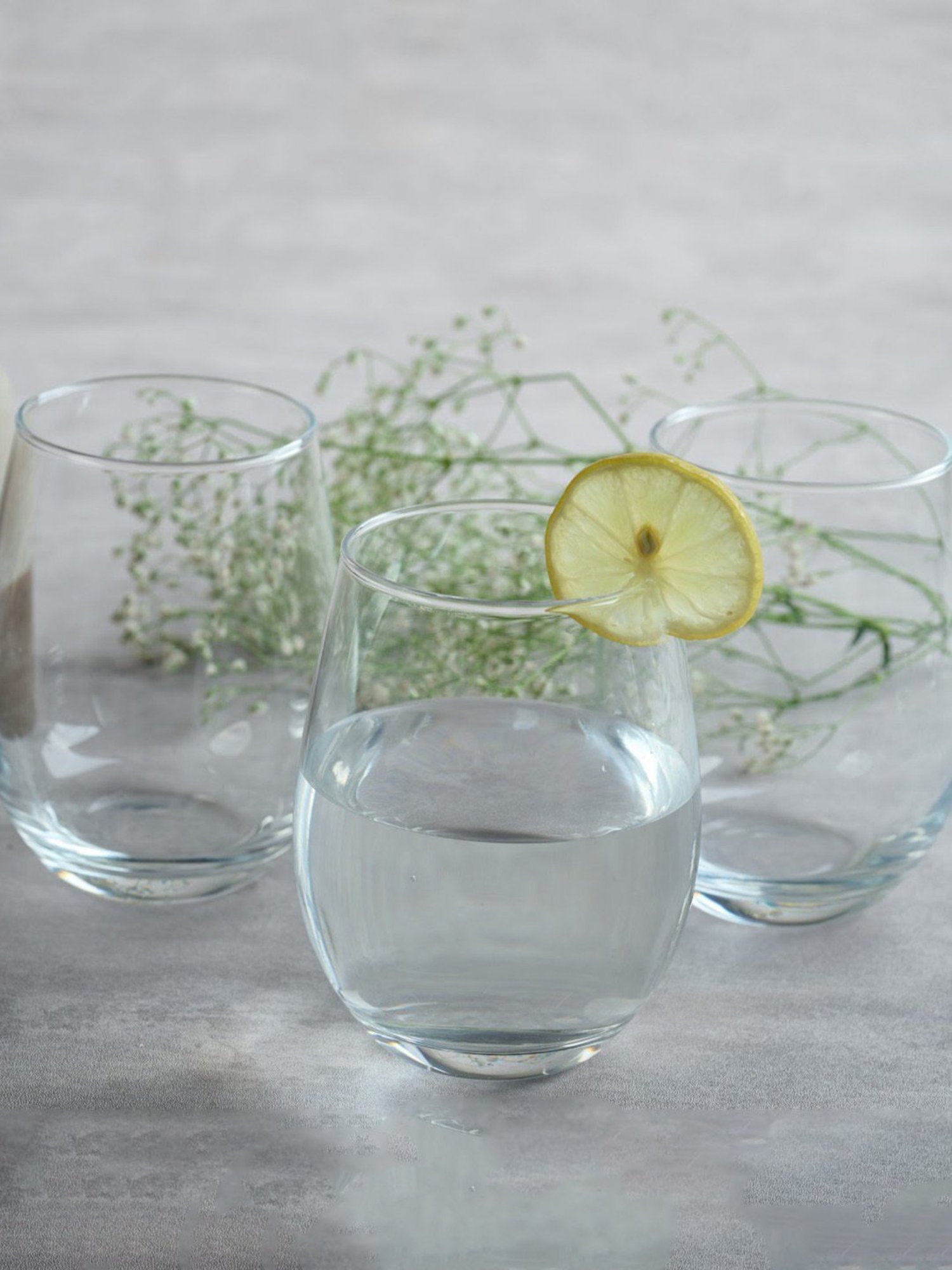 BlackCarrot Water Glass Set of 6