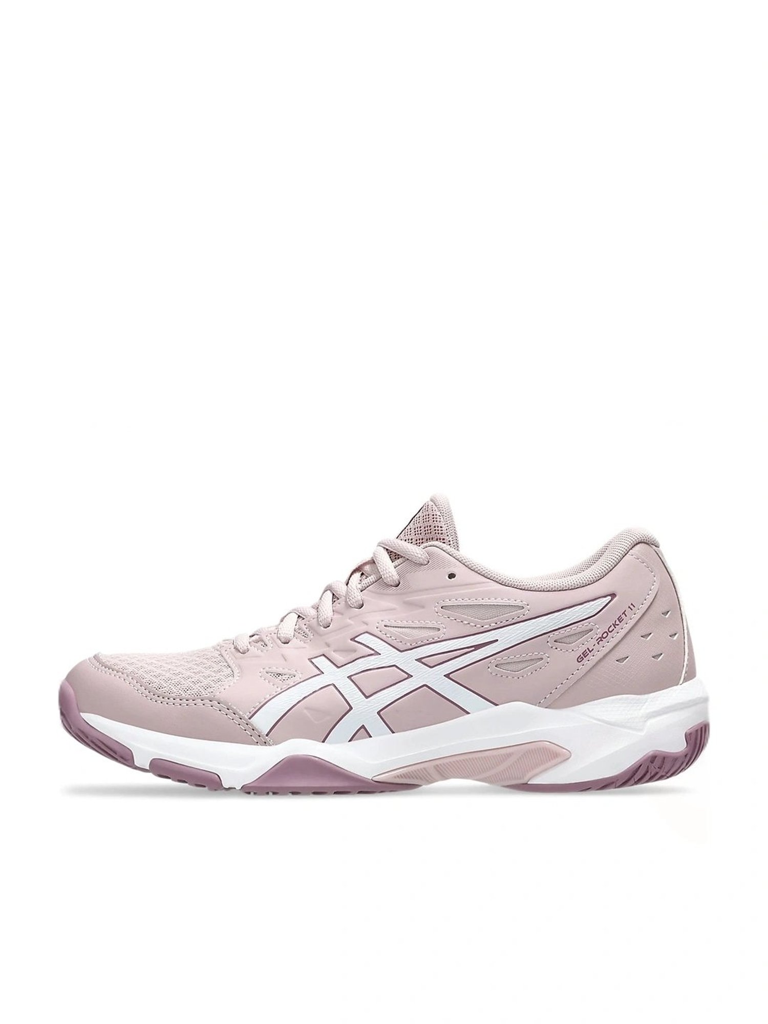 Asics Women's GEL-ROCKET 11 Dusty Pink Indoor Court Shoes