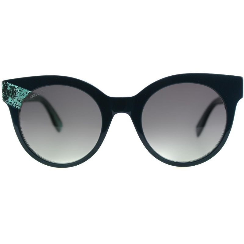 Jimmy Choo  Q4S Womens Cat-Eye Sunglasses Blue 49mm