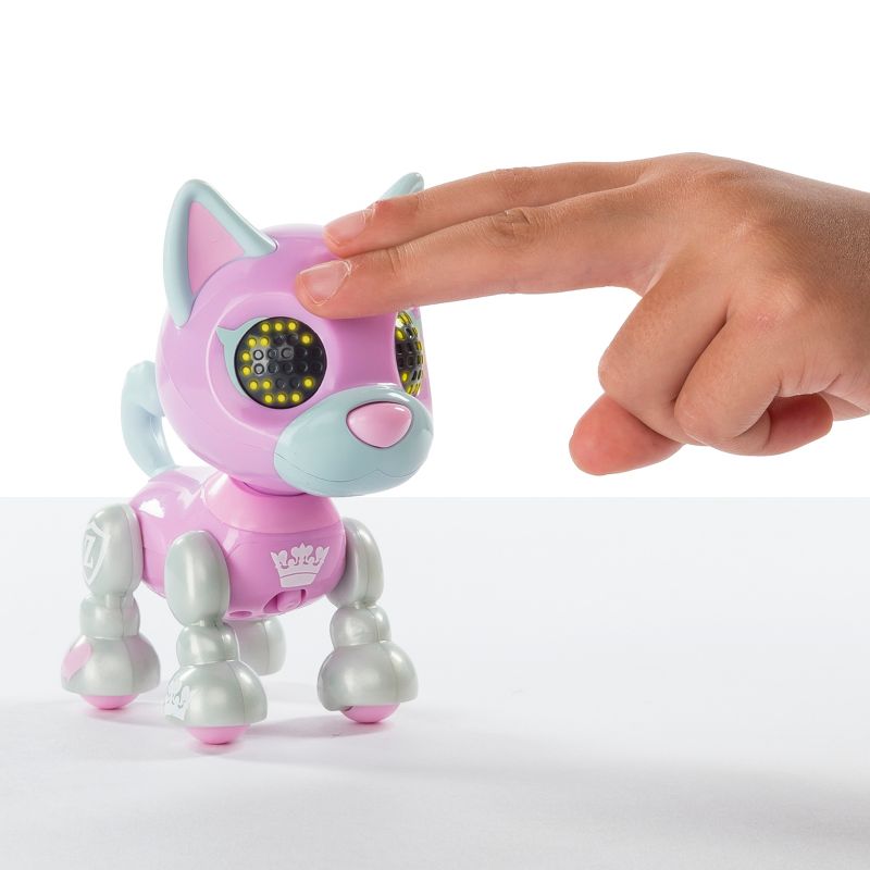 Zoomer Zupps Royal Pups Duchess Husky, Litter 4 - Interactive Puppy with Lights, Sounds and Sensors