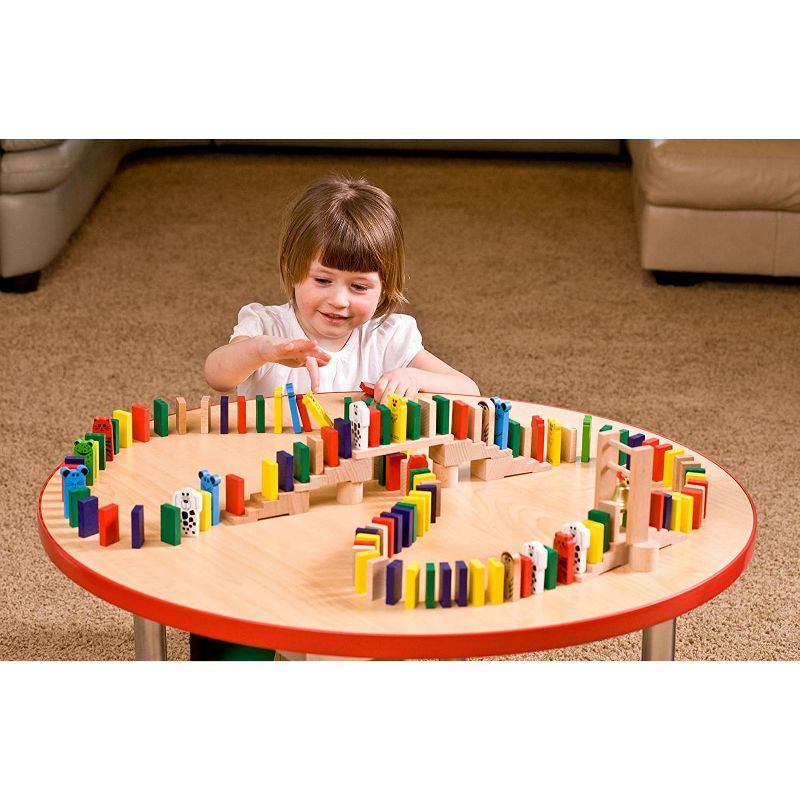 HABA Go-Go Wooden Dominoes 249 Piece Building Set
