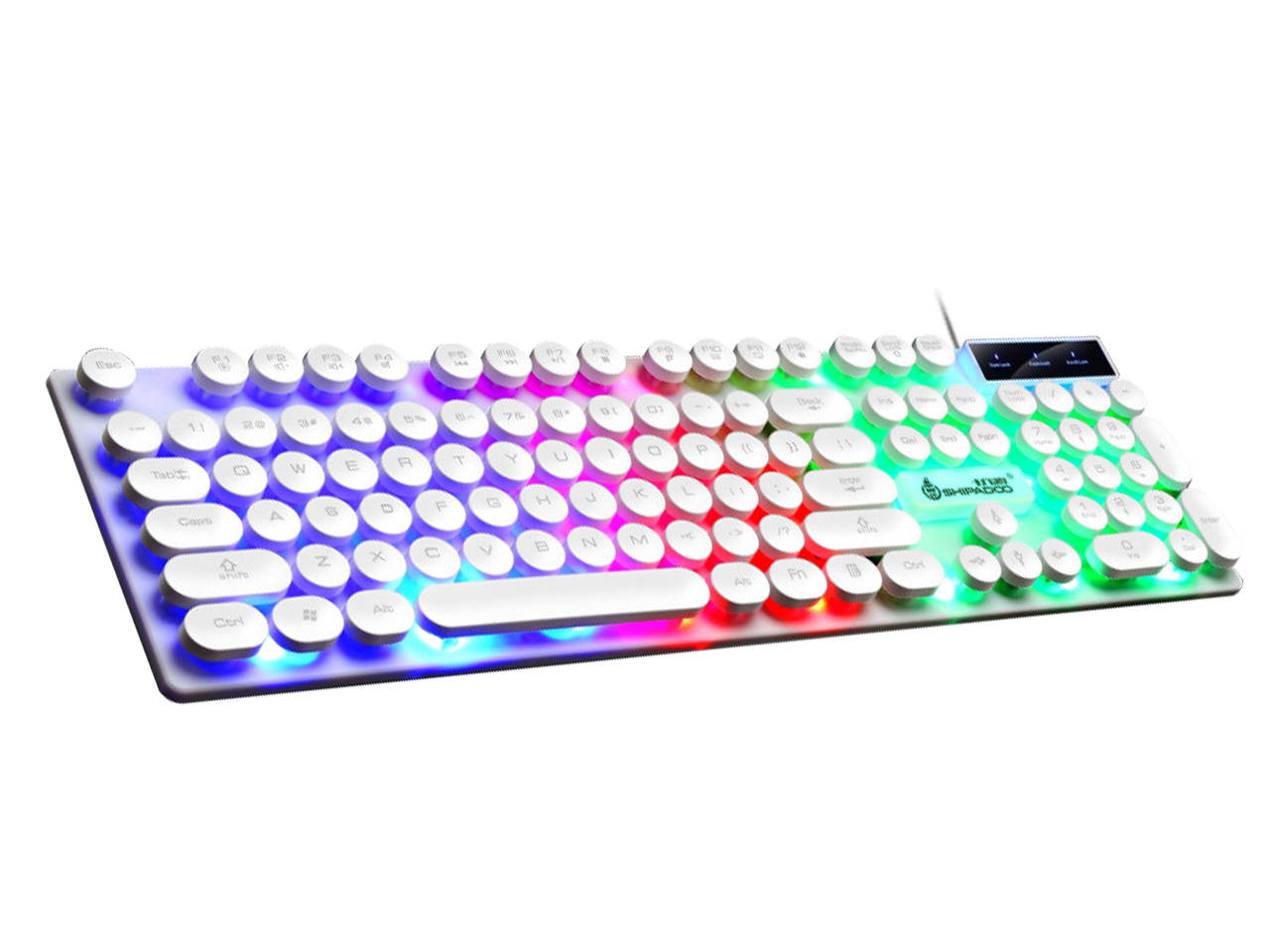 Glorious Modular Mechanical Gaming Keyboard (GMMK)- Barebone Edition (DIY Assembly Required) (Full Size, Black) + Glorious Black Aura Keycaps (Bundle)