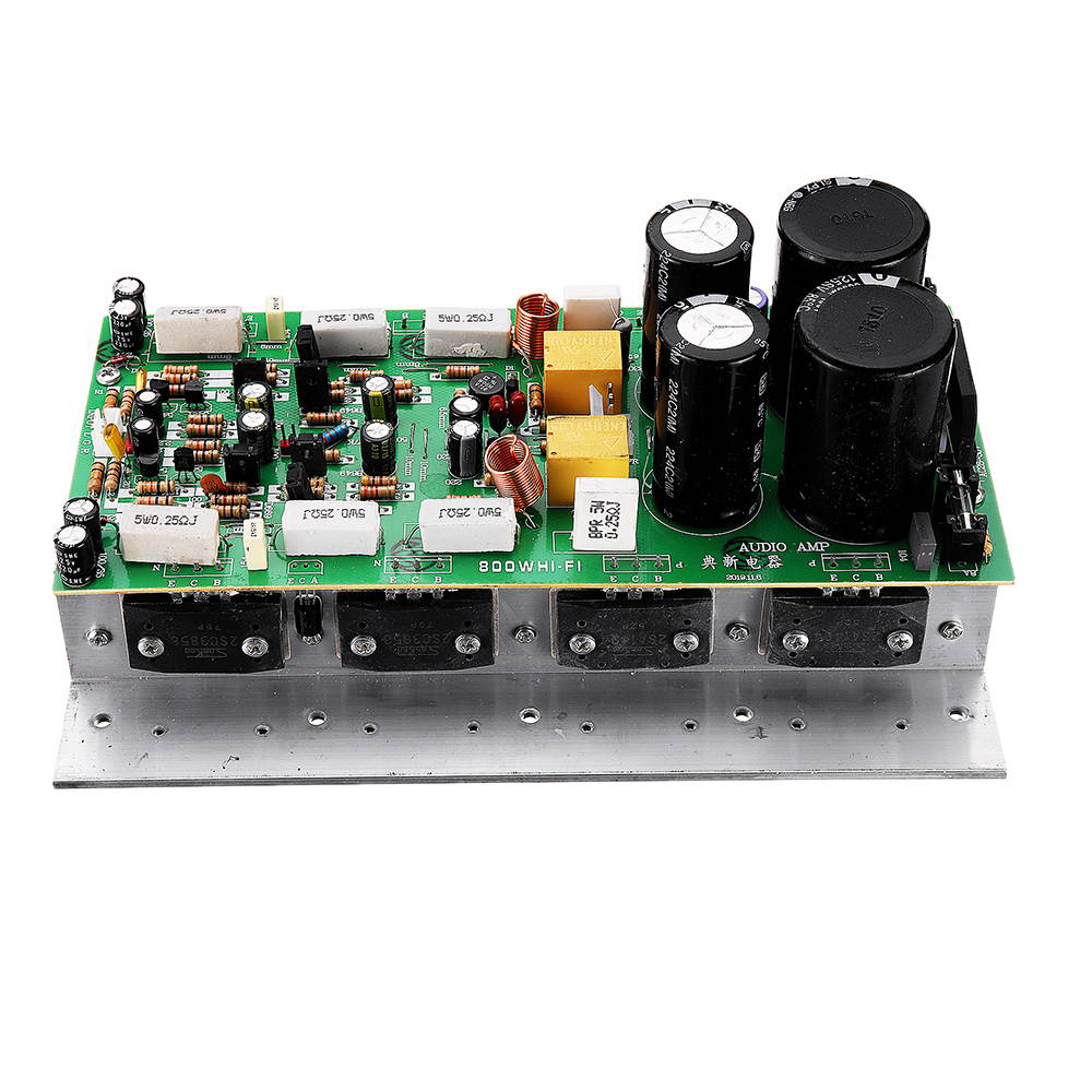 SanKen-tube 1494/3858 High Power HIFI Audio Amplifier Board Dual Channel 450W+450W Stereo Amp Mono 800W Amplifier Board For Sound DIY