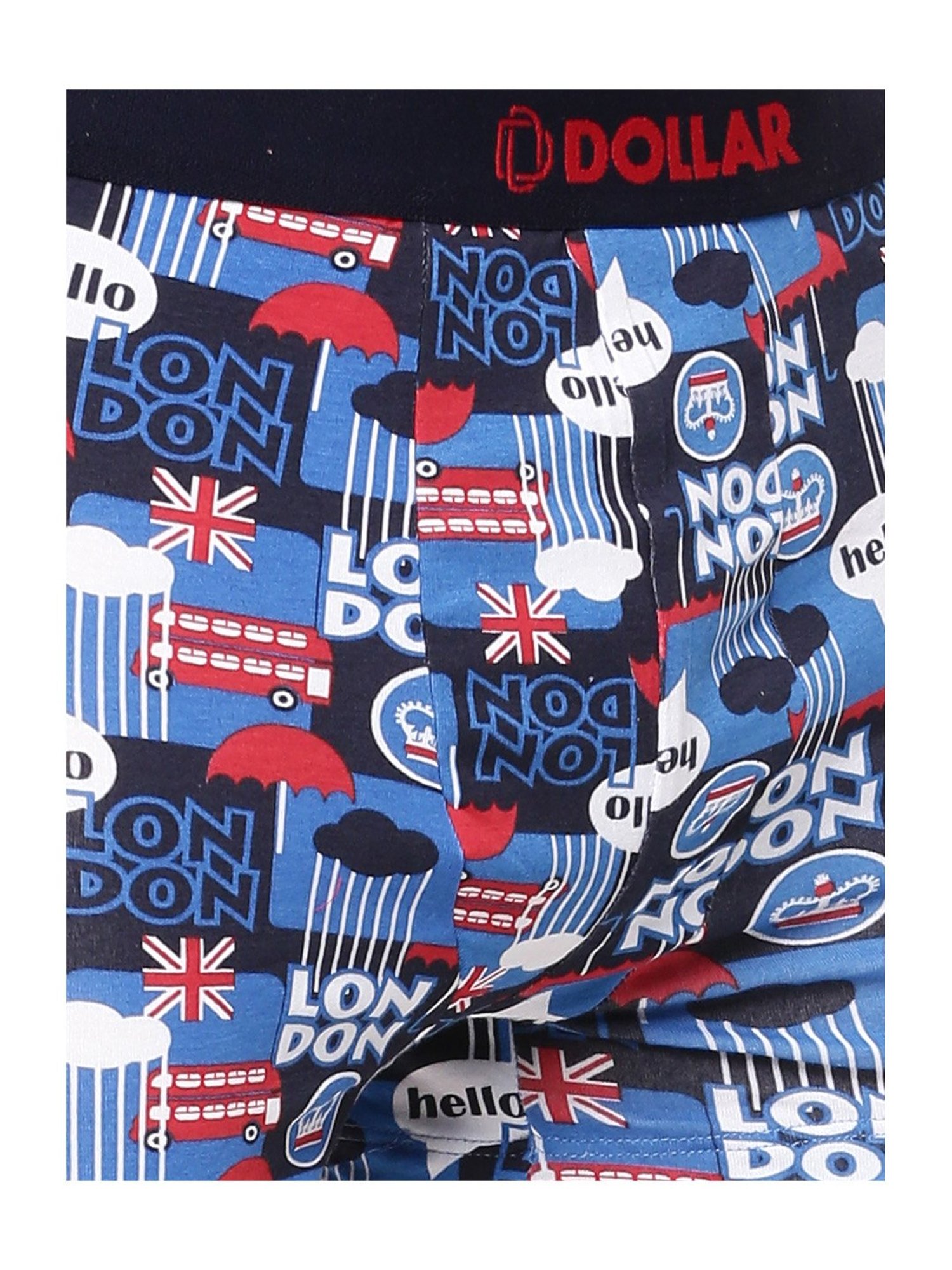 Dollar Bigboss Multicolor Cotton Trunks (Pack of 3)