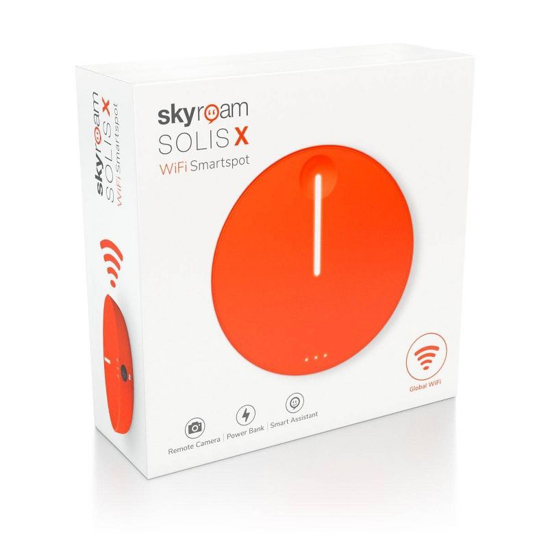 Skyroam Solis X Mobile Wifi HotSpot/Power Bank - Orange